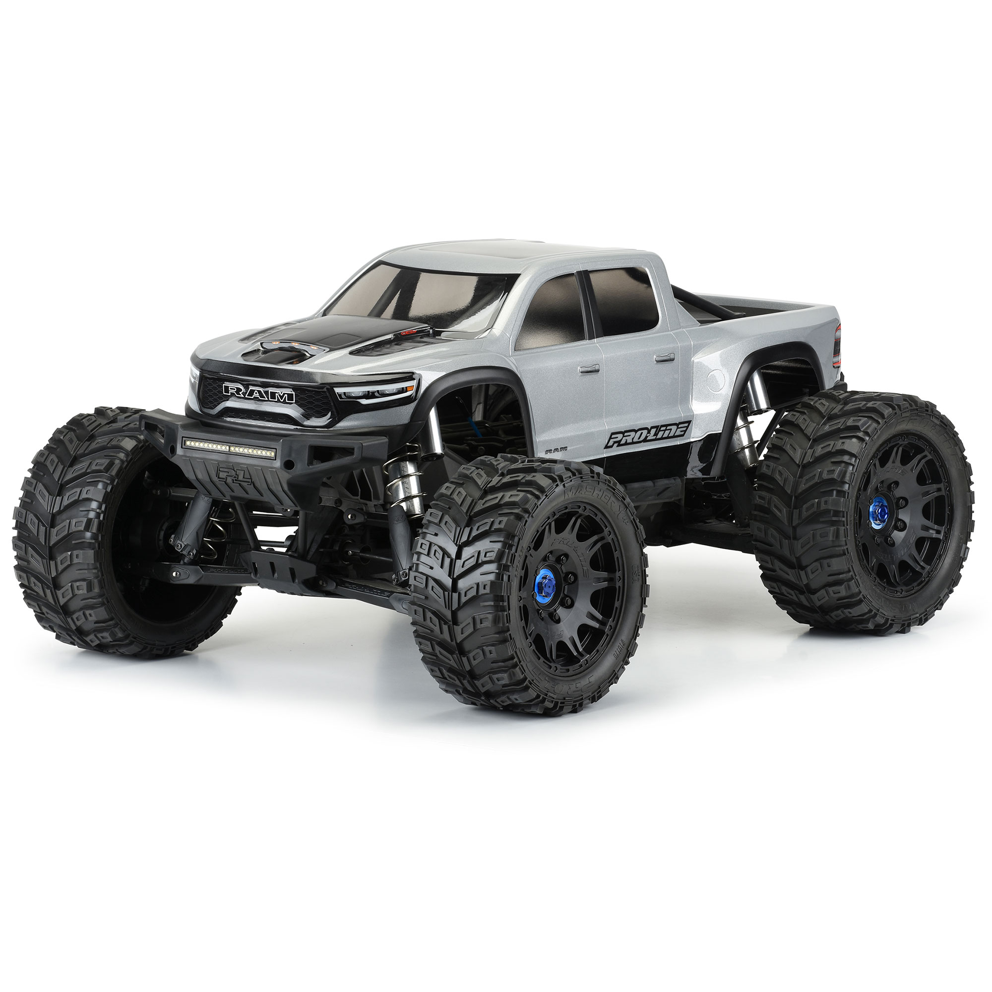 1/5 Pre-Cut 2021 Ram 1500 Clear Body: X-MAXX