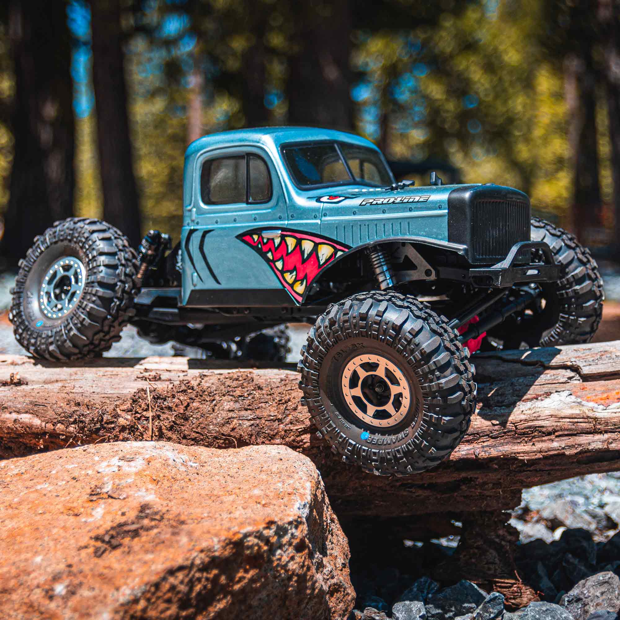 1/10 Comp Wagon Cab-Only Clear Body 12.3" (313mm) Weelbase Crawlers