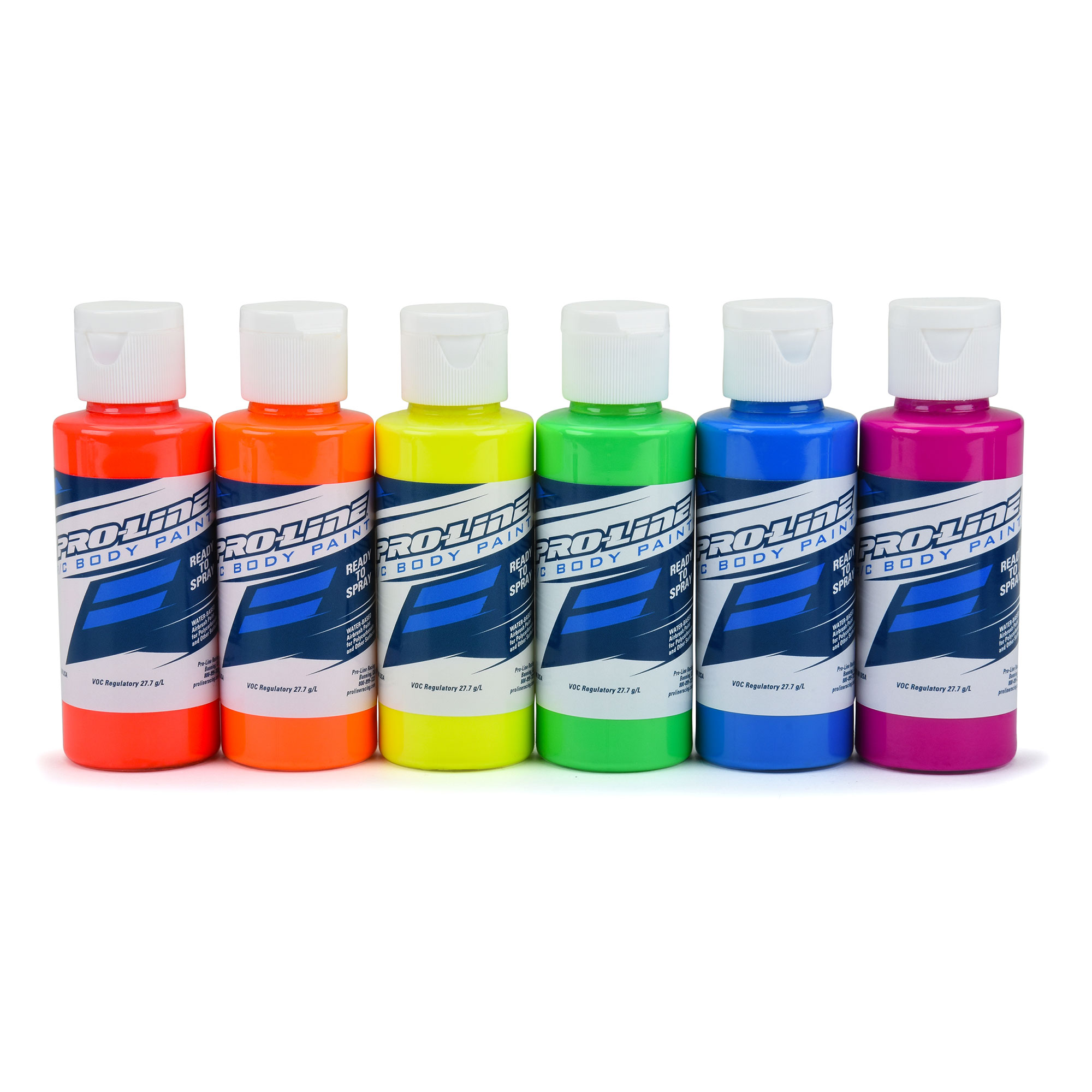 Pro-Line RC Body Airbrush Paint Fluorescent Color Set (6) [PRO6323-03] -  HobbyTown