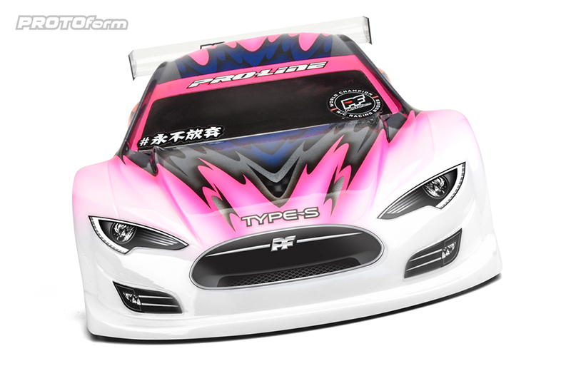 1/10 Type-S Light Weight Clear Body: 190mm Touring Car