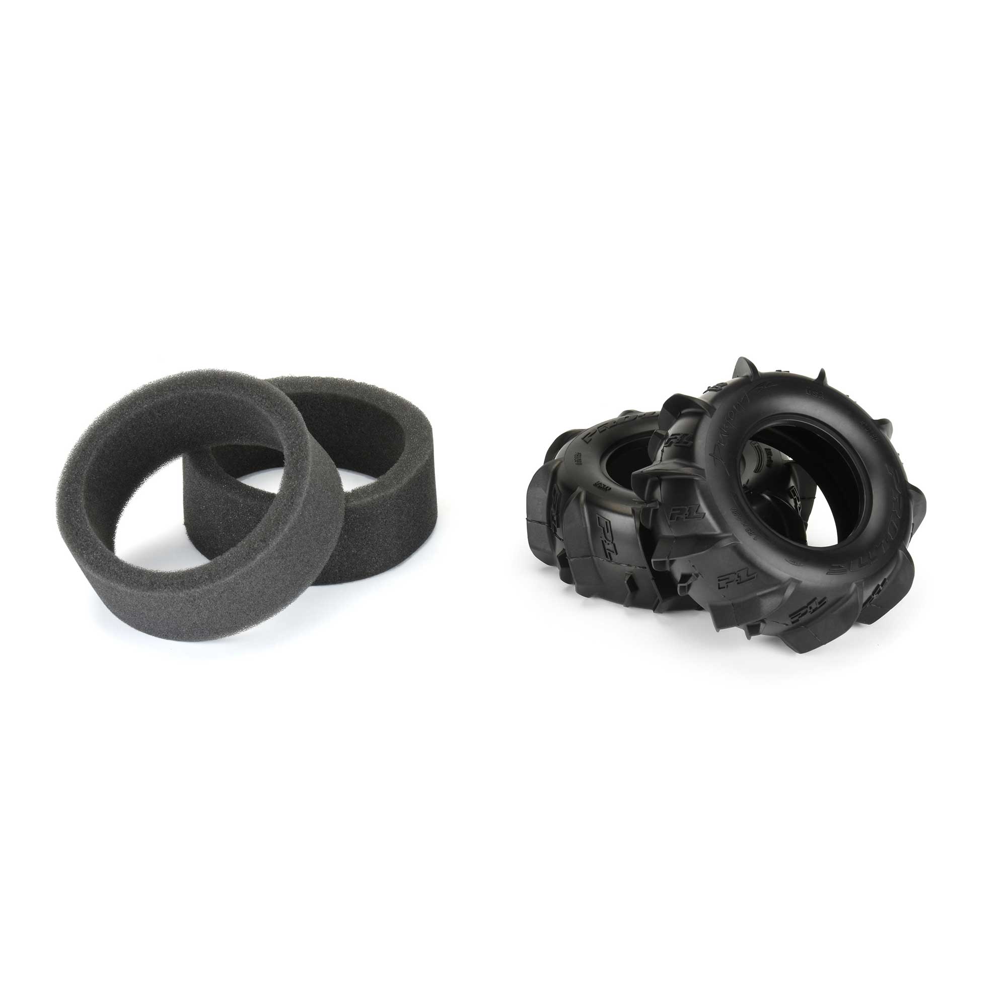 1/10 Dumont Front/Rear 2.2"/3.0" Sand/Snow Short Course Tires (2)