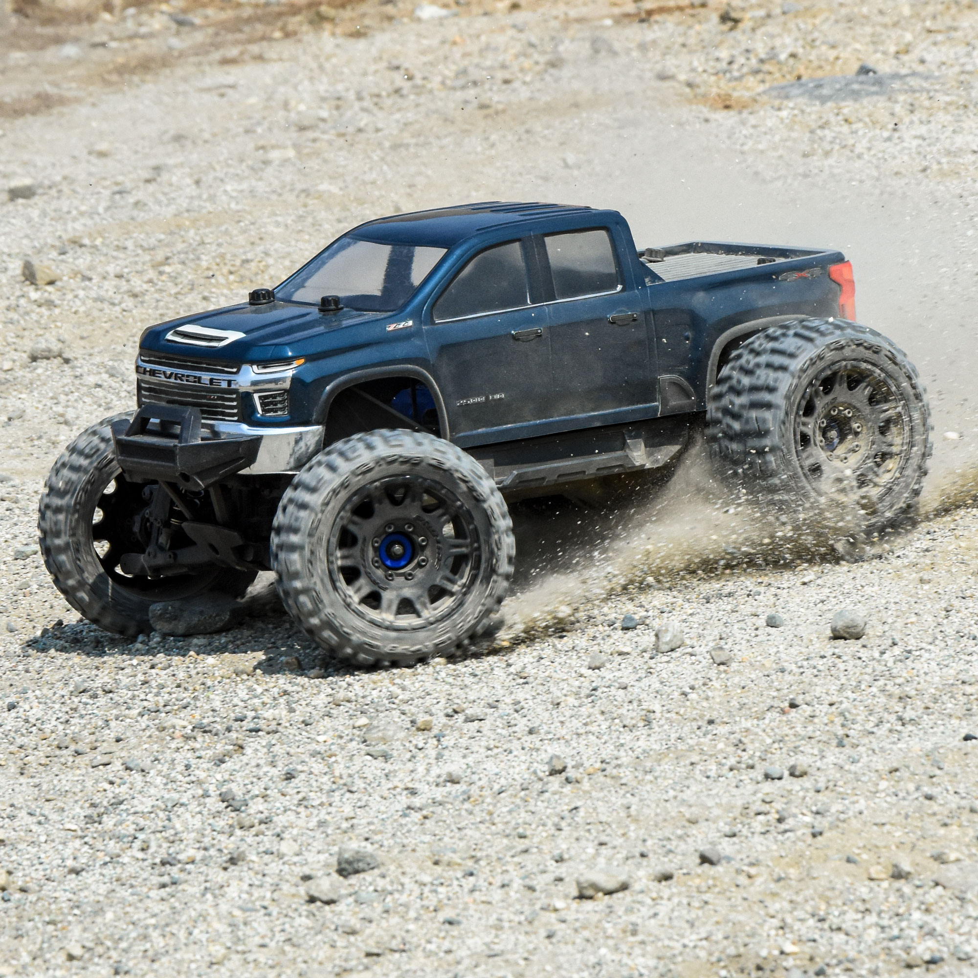 1/8 2021 Chevy Silverado 2500 HD Clear Body: E-REVO 2.0 & MAXX