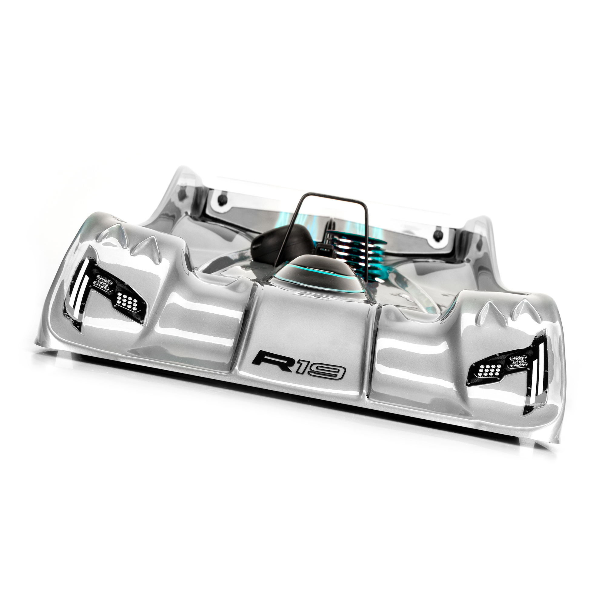 1/8 R19 Light Weight Clear Body: 1:8 On-Road