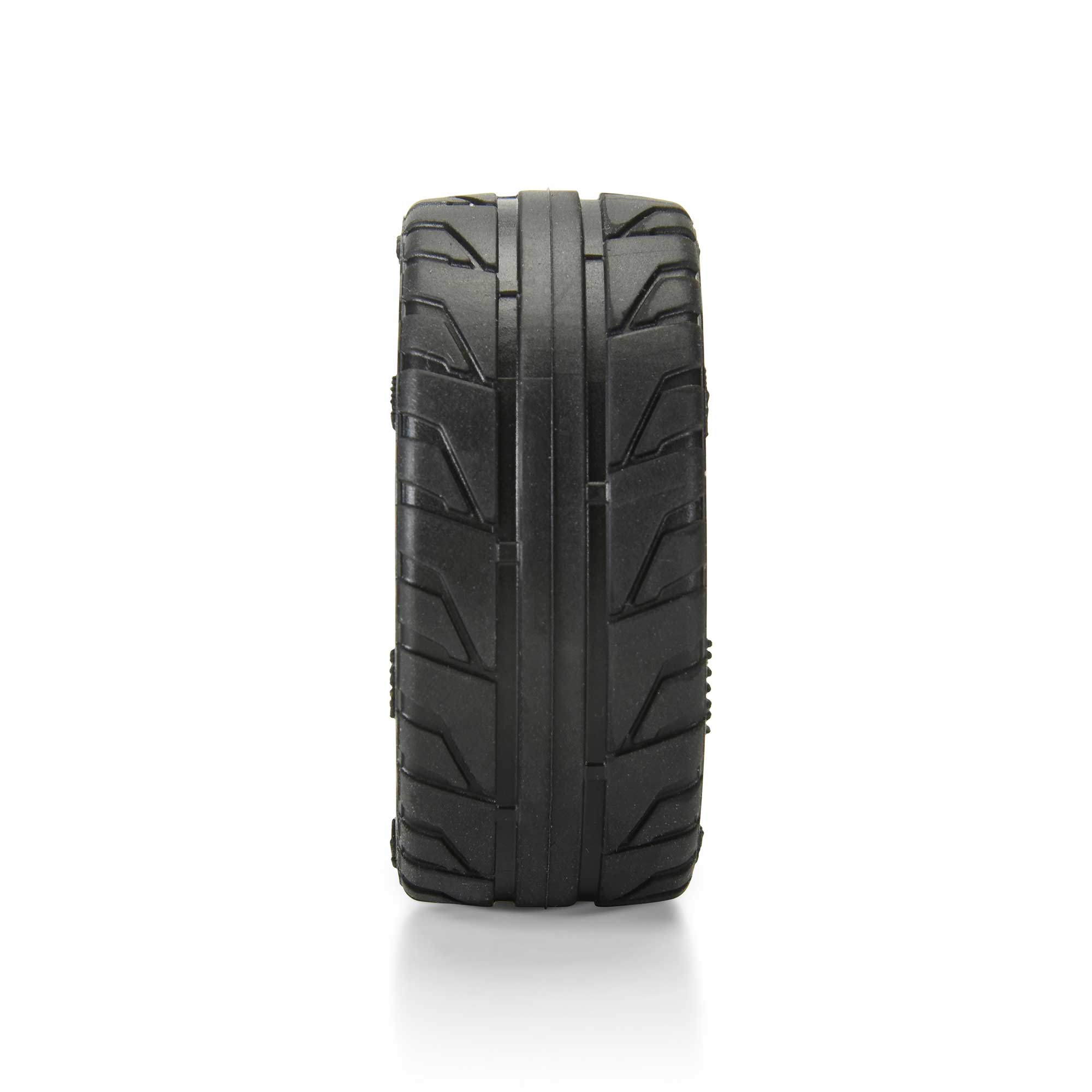 1/14 Vector Tire MTD 12mm Black Velocity Wheel (4): ARRMA TYPHON GROM