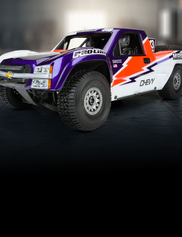 Chevy Silverado Clear Body for Unlimited Desert Racer