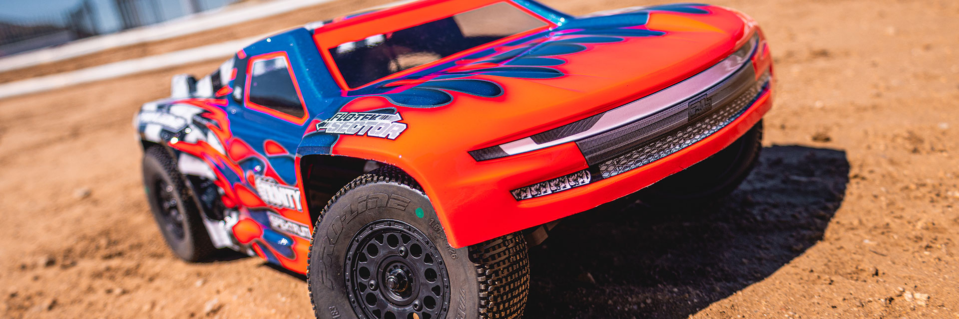 Shop Pre-Cut Flo-Tek Sector Clear Body for Short Course Trucks