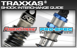 Traxxas Shock Interchange Guide