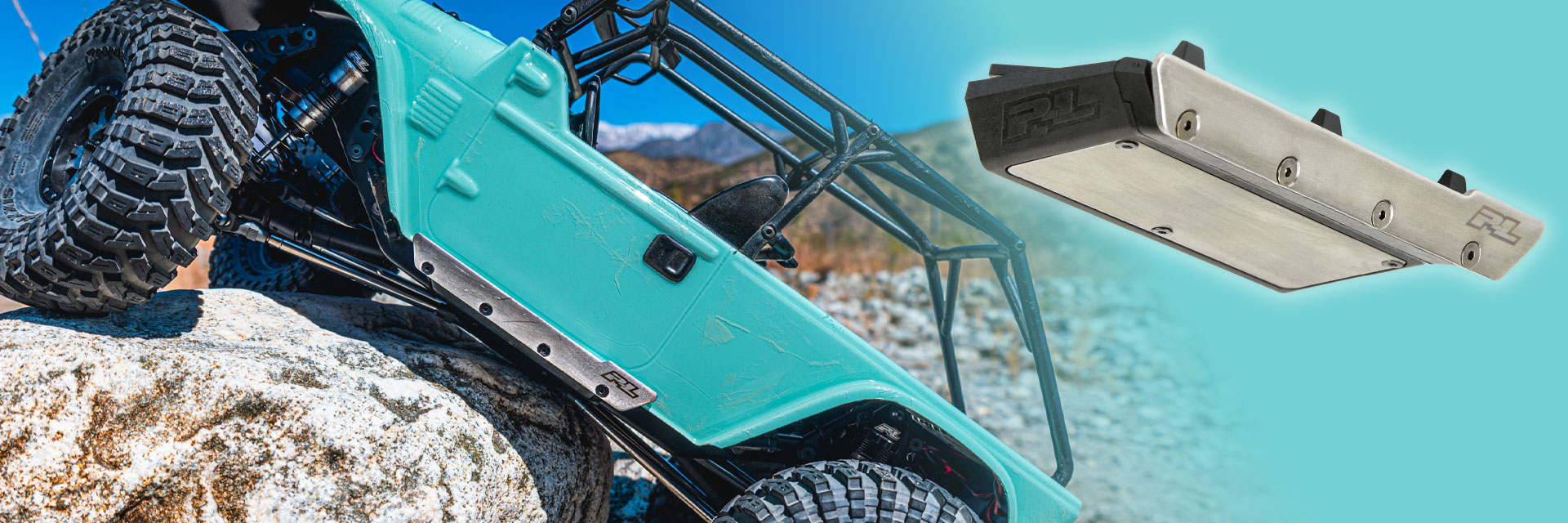 Shop Pro-Line Universal Body Capture Rock Sliders for Most Rock Crawlers