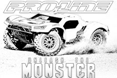 Pro-Line Coloring Page - Monster