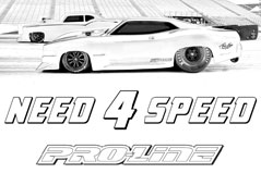 Pro-Line Coloring Page - Drag Racing